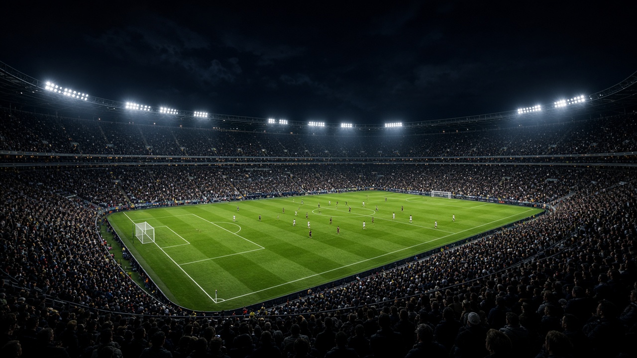 Stade illuminé — IPTV sport FranceSportIPTV en 4K